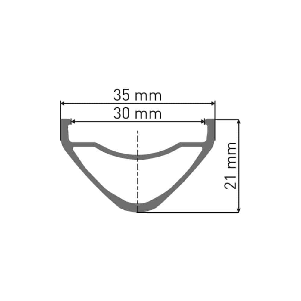 DT Swiss FR 1500 27.5-inch front mountain bike wheel with 30mm rim, 110x15mm BOOST axle, sturdy MTB component