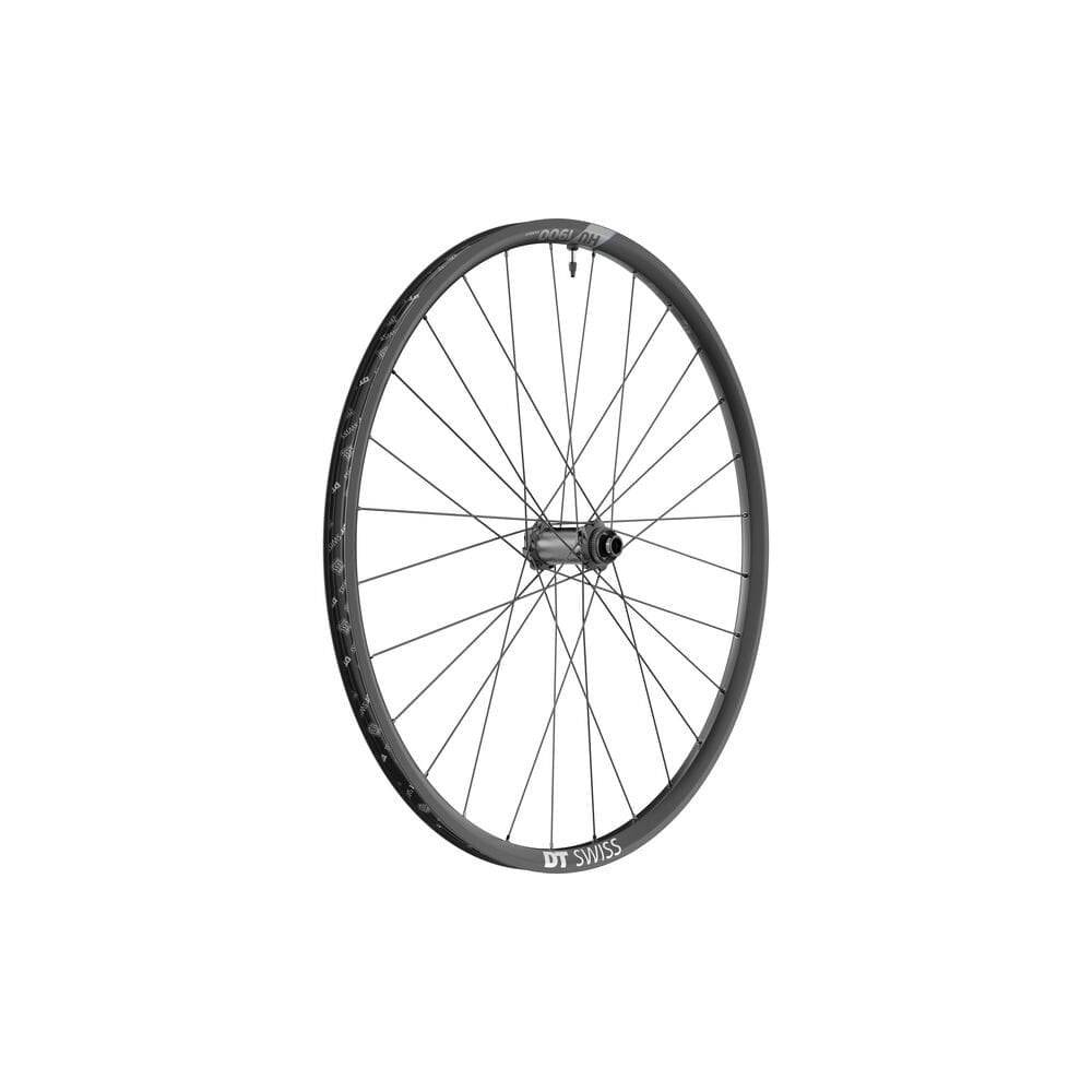 DT Swiss HU 1900 front wheel with 700c rim, 25mm width, 15x110mm BOOST axle for e-bike cycling components
