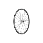 DT Swiss HU 1900 700c front wheel with 25mm rim and 100mm quick-release axle for e-bikes, showing the wheel and rim details.