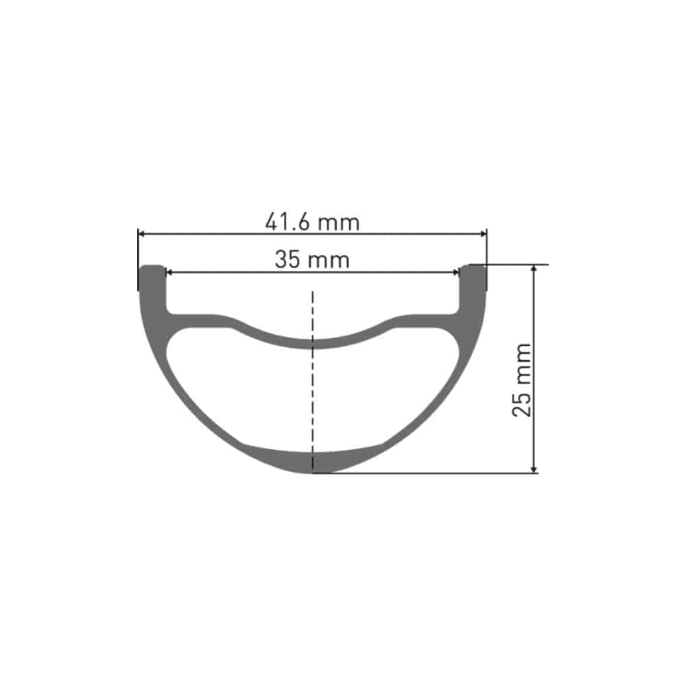 DT Swiss HXC 1501 27.5-inch rear wheel with 35mm rim, 12x148mm thru-axle, Micro Spline E-MTB component on a bike.
