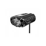 Moon Sport Canopus Pro 6000lm bike light with remote and quick-release mounts, showing the powerful LED light and mounting accessories.