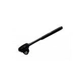 Moon Sport M-06 integrated bar stem mount for Garmin, Wahoo, and GoPro devices, black, on a bicycle handlebar.