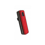 Black Moon Sport Helix Max rear bike light with 250 lumens, USB rechargeable, mounted on a bicycle for safety visibility.