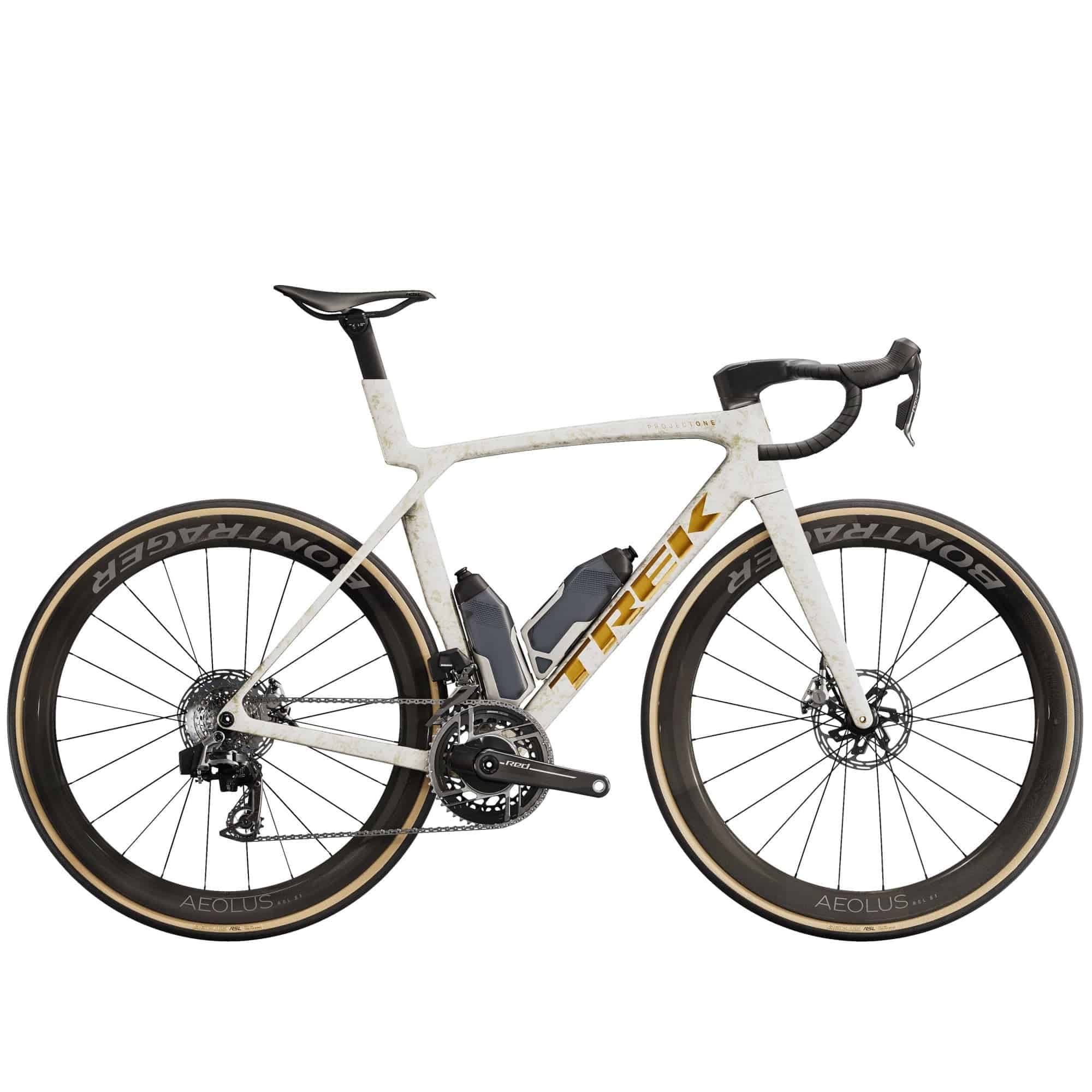 Trek Madone SLR 9 AXS Gen 8 aero road bike with SRAM RED eTap AXS, 900 Series OCLV Carbon frame, and IsoFlow aero design.