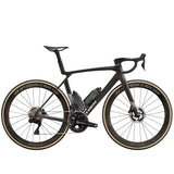 Trek Madone SLR 9 Gen 8 road bike with Shimano Dura-Ace Di2 electronic groupset, sleek aerodynamic frame and racing design.