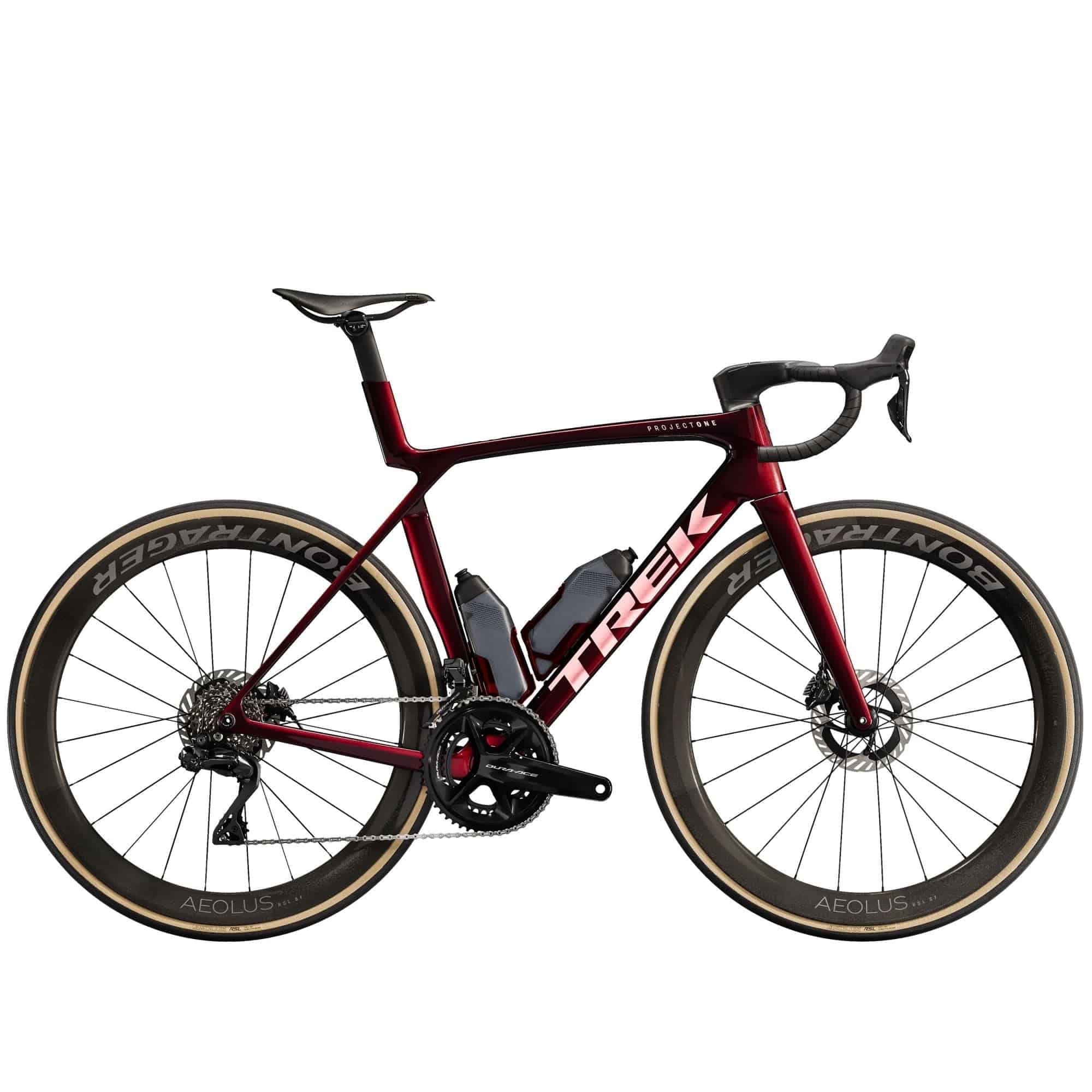 Trek Madone SLR 9 Gen 8 road bike with Shimano Dura-Ace Di2 electronic groupset, sleek aerodynamic frame and high-performance components