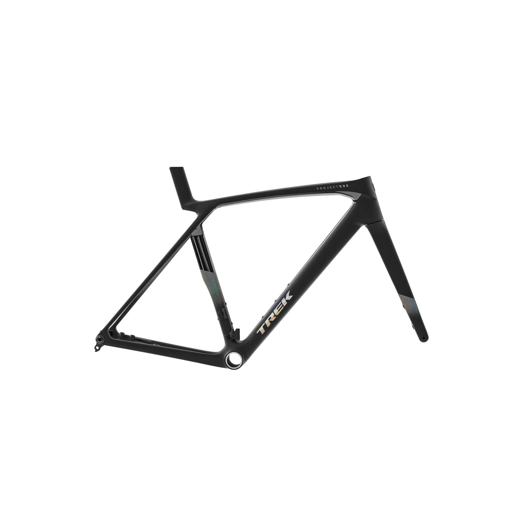 Trek Madone SLR Gen 8 road frameset with aero design, disc brake compatibility, lightweight carbon construction, and 700c wheels.