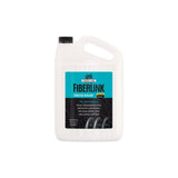 Finish Line FiberLink tubeless tire sealant with Kevlar fibers in a 1-gallon container, used for bicycle tire maintenance.