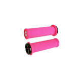 ODI Ruffian Mini BMX lock-on grips with v2.1 single-clamp system, 110mm length, featuring textured rubber for enhanced grip.