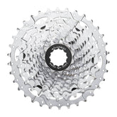 MicroSHIFT H-Series 11-speed steel cassette for road and E-bike HG hubs, featuring durable gear components.