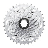 MicroSHIFT H-Series 11-speed steel cassette for road and E-bike HG hubs, featuring durable gear components.