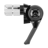 MicroSHIFT Microshift Bar End Shifter for Nexus Alfine 8-speed MTB drop bar bikes, showing the ergonomic gear control component.