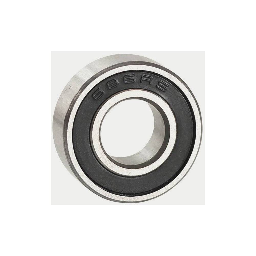 M Part Bicycle Cartridge Bearing 686 2RS in black, 6x13x5mm, durable hub replacement with ABEC-3 precision bearings.