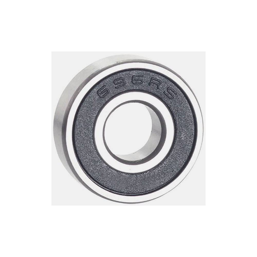 M Part Cartridge Bearing 696 2RS for bicycle hubs, measuring 6x15x5mm with ABEC-3 tolerance, used in bike component assemblies.
