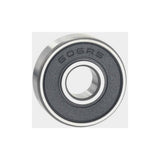 M Part bicycle cartridge bearing 606 2RS, 6x17x6mm, pre-lubricated with ABEC-3 tolerance, shown in image.