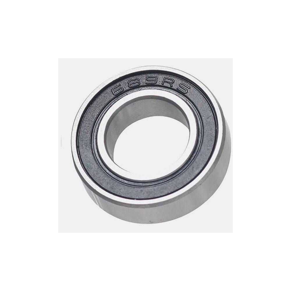 M Part bicycle cartridge bearing 689 2RS, 9x17x5mm, pre-lubricated ABEC-3 component with visible metal and rubber seals