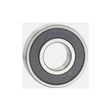 M Part 6001 2RS cartridge bearing for bicycle hubs and wheels, 12x28x8mm replacement component.
