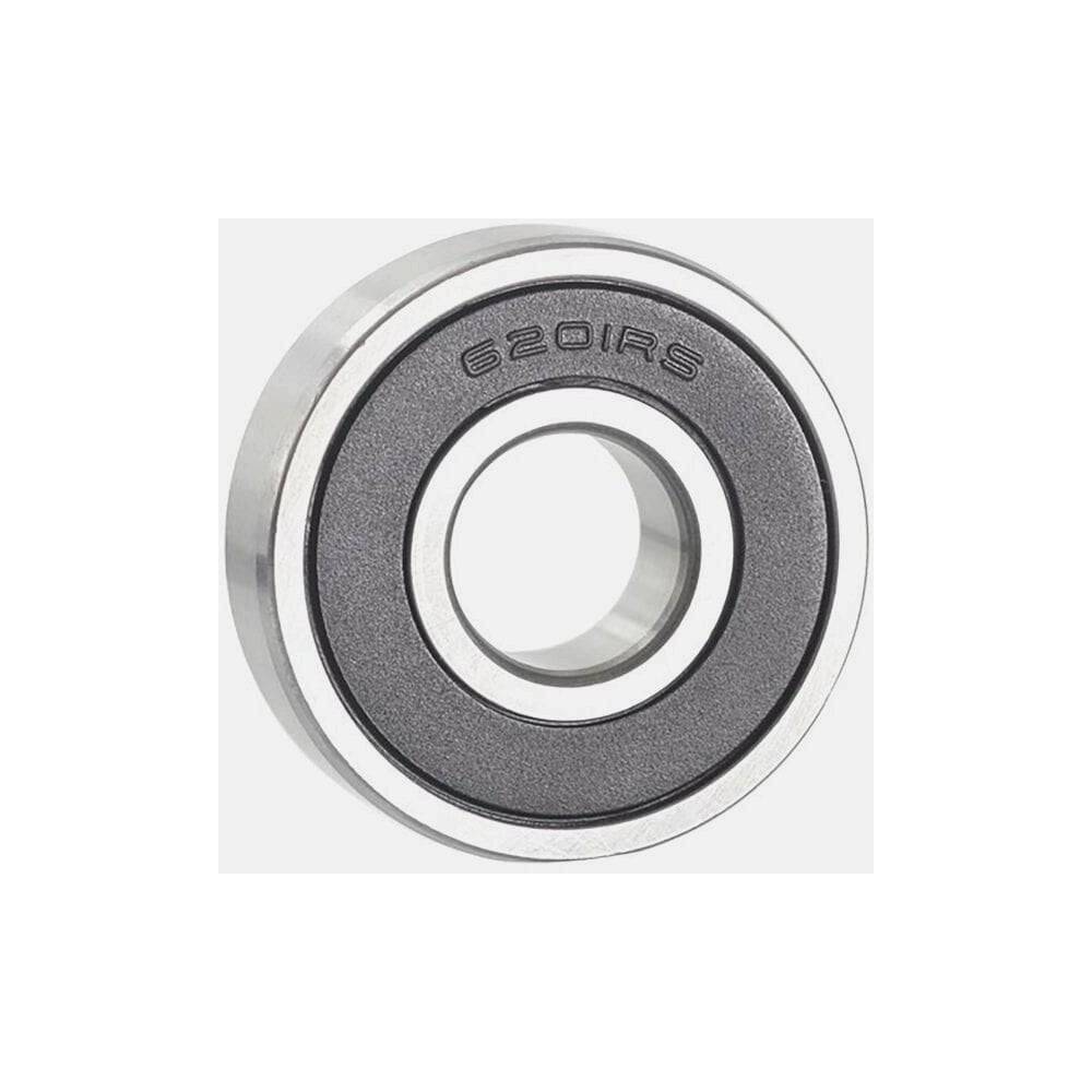 M Part 6201 2RS cartridge bearing for bicycle hub wheel, pre-greased ABEC-3 component, with metal shield on both sides