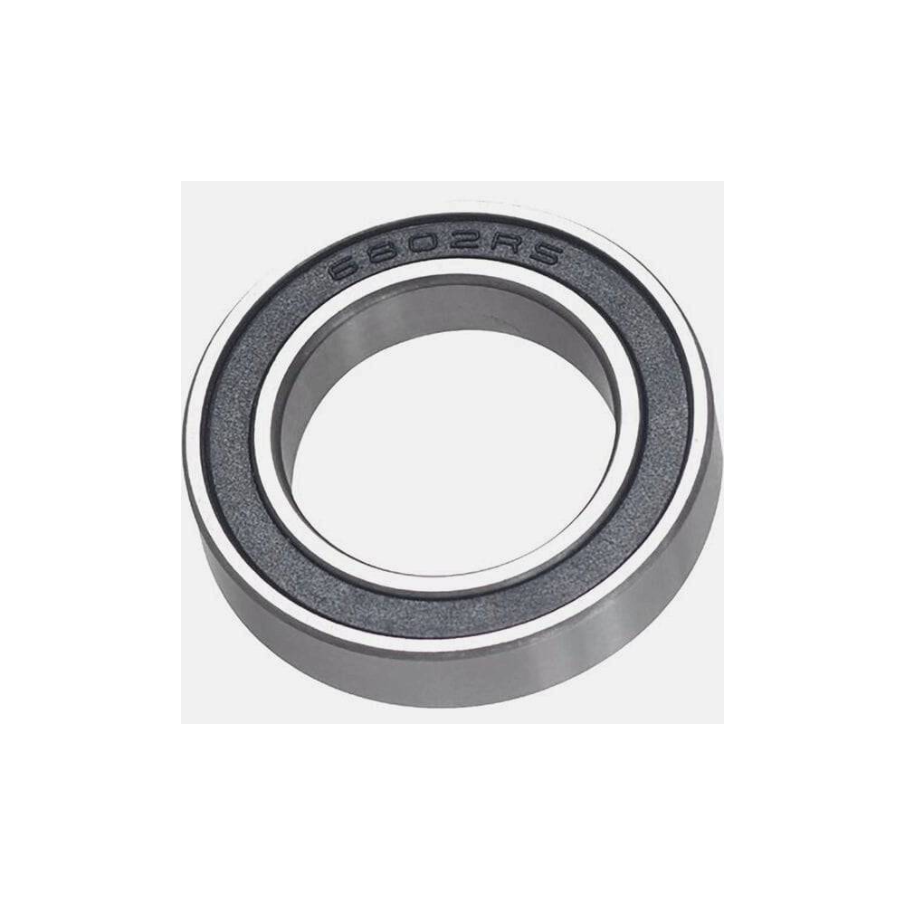 M Part bicycle cartridge bearing 6802 2RS, 15x24x5mm, durable hub replacement with ABEC-3 precision in a close-up image.