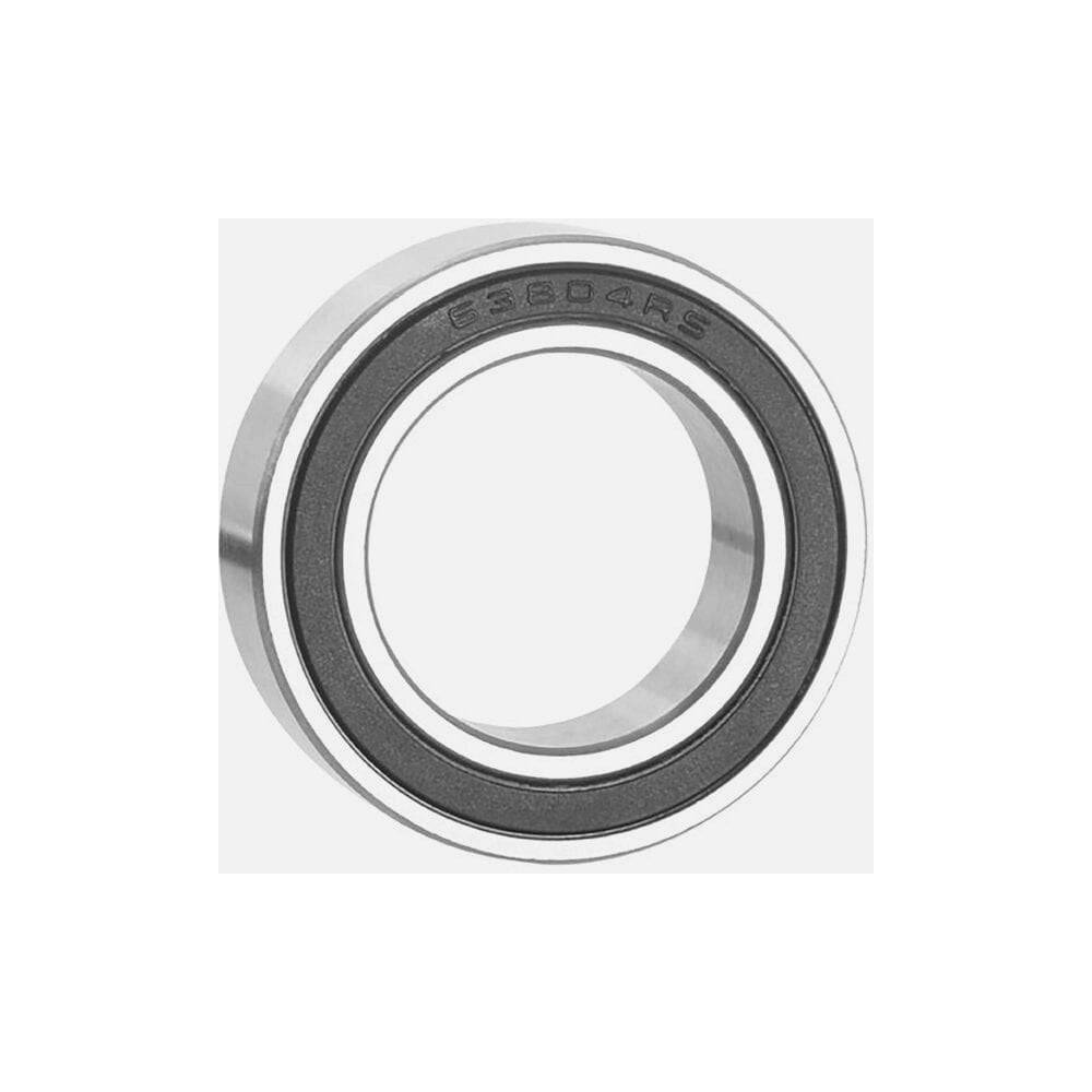 M Part 63804 2RS cartridge bearing for bicycle hubs and wheels, showing the 20x32x10 size and rubber seal design.