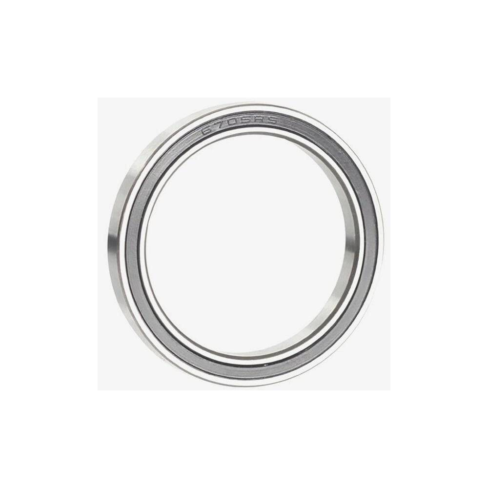 M Part bicycle cartridge bearing 6705 2RS for hub replacement, showing the 25x32x4 size and sealed design in a close-up image.