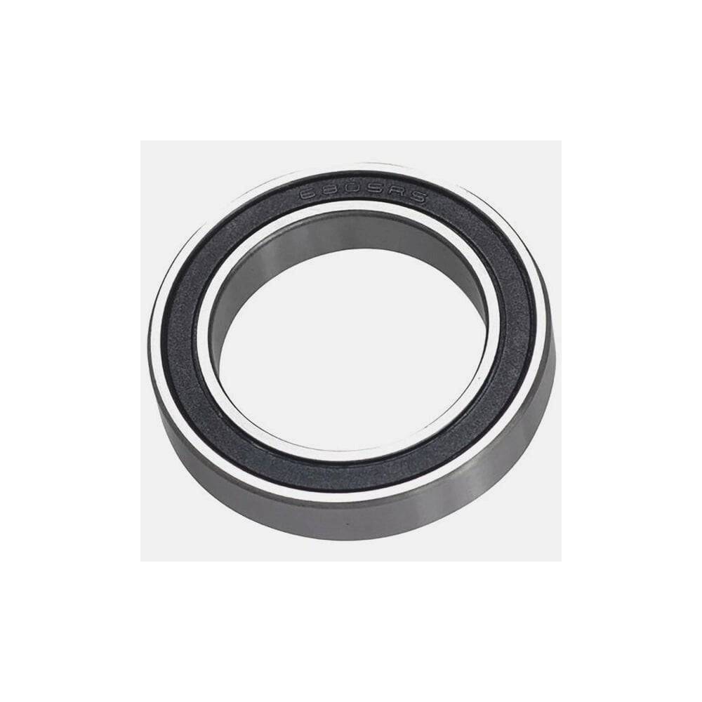 M Part bicycle cartridge bearing 6805 2RS with pre-greased ABEC-3, 25x37x7mm, showing the bearing's metal exterior.