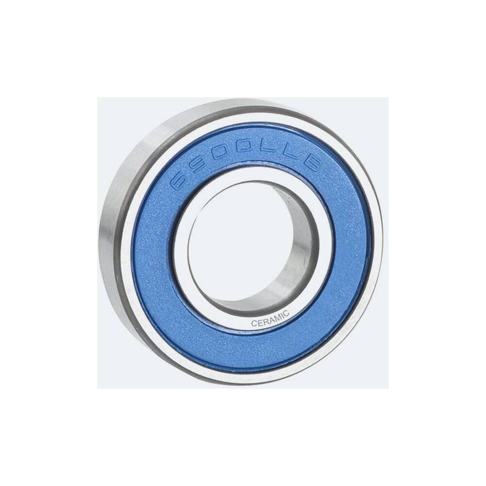 M Part ceramic bearing 6900 LLB for bicycle hubs and wheels, showing the 10x22x6 size and sleek components design.