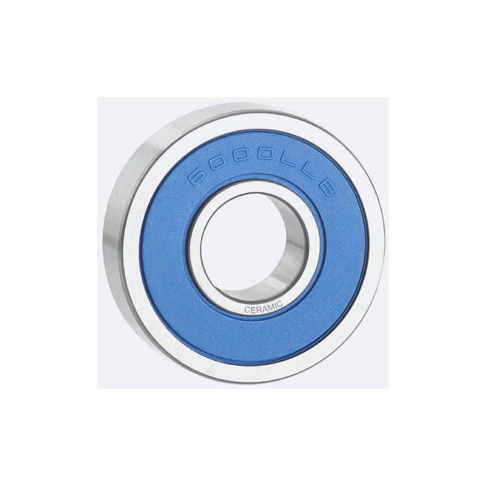 M Part ceramic bicycle bearing 6000 LLB with seals, 10x26x8 size, ABEC-5 tolerance, designed for bike components.