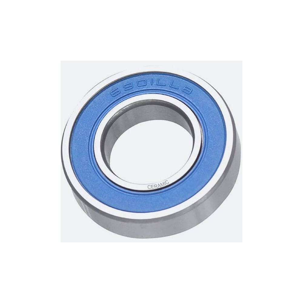 M Part ceramic bicycle bearing 6801 LLB with low friction seals, 12x21x5mm, for smooth cycling component performance