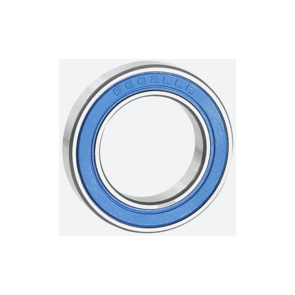 M Part ceramic bearing 6802 LLB for bicycle hubs and wheels, ABEC-5 precision, 15x24x5mm component.