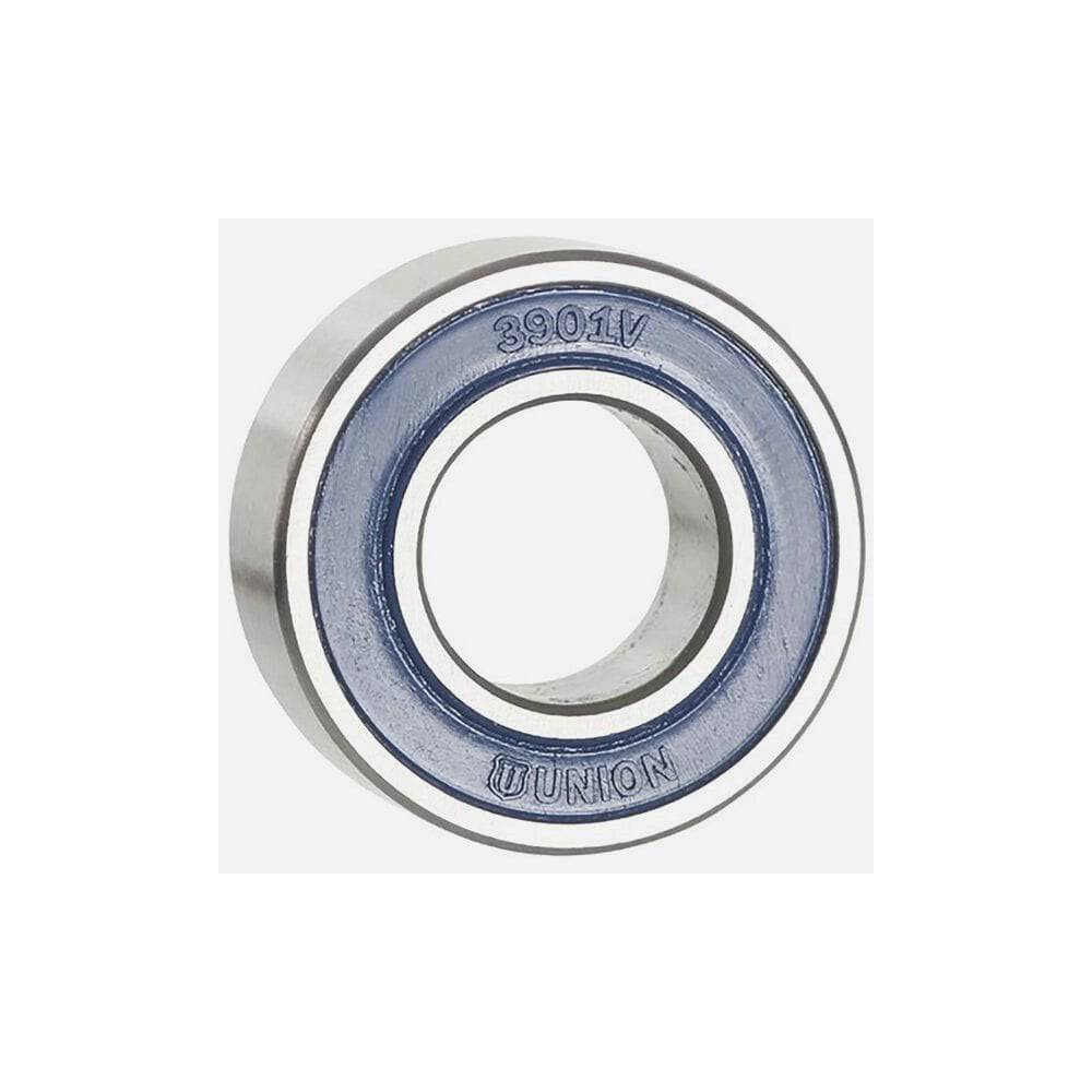 M Part MAX Bear 901V double row LLU bearing for bicycle suspension, showing the 12x24x10 heavy-duty component with metal casing.