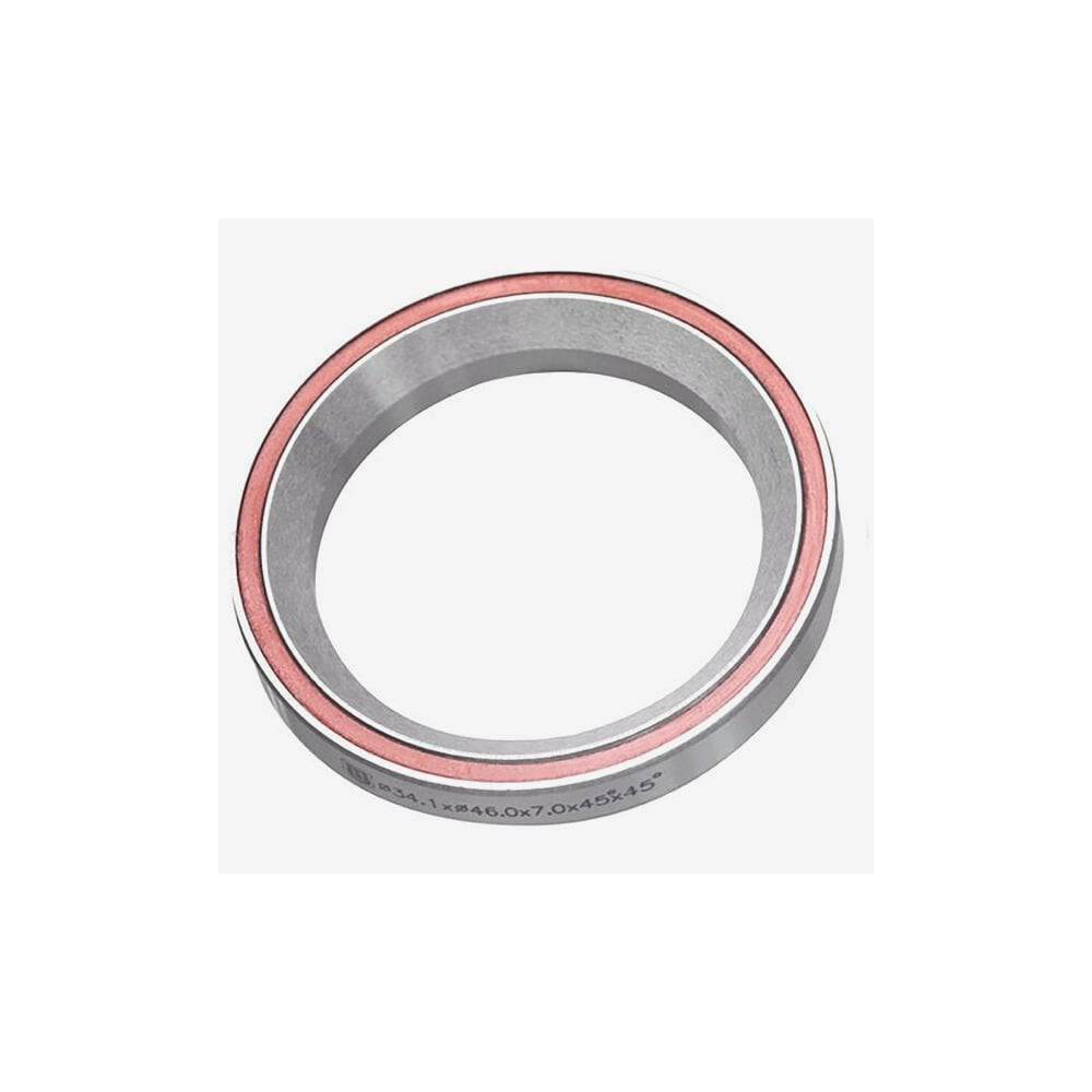 M Part bicycle headset bearing with 34.1x46x7mm cartridge, 45°/45° design for smooth rotation and reliable bike component performance.