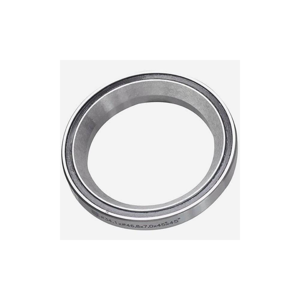 M Part bicycle headset bearing, 34.1x46.8x7mm, 45°/45° steering cartridge bearing, for bike steering components.