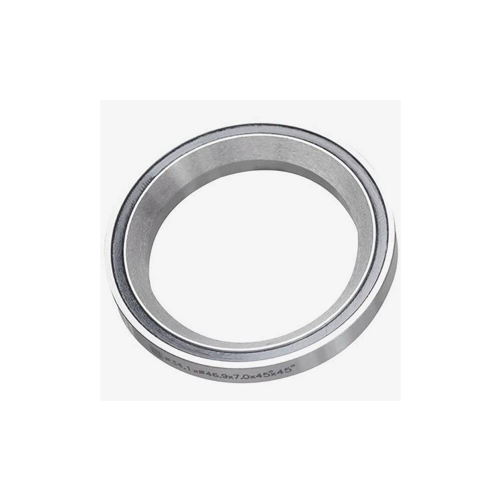 M Part bike headset bearing 34.1x46.9x7mm with 45°/45° angles for smooth steering, shown in the image.
