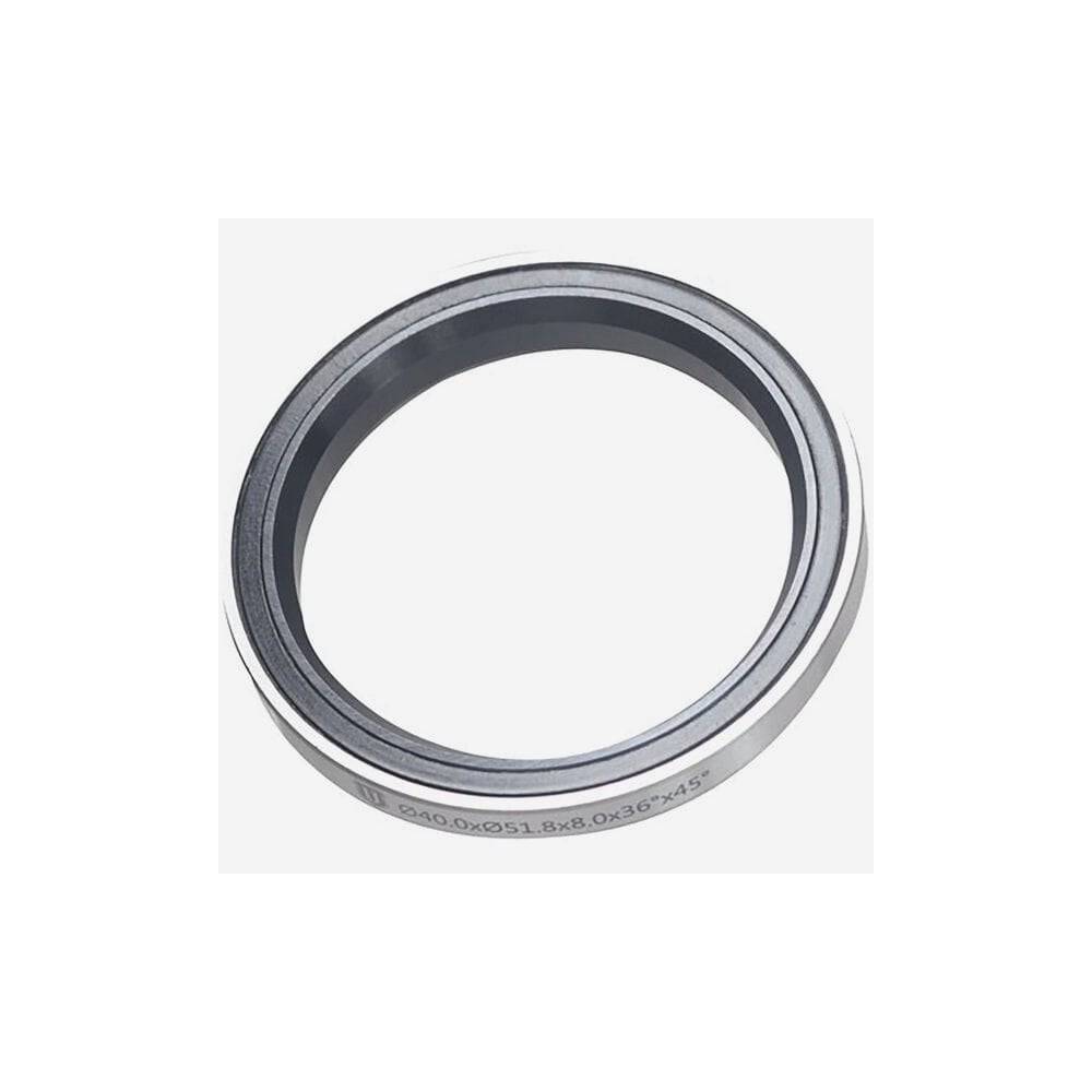 M Part bicycle headset bearing 40x51.8x8mm, 36°/45° steering component with metal construction for smooth bike steering.