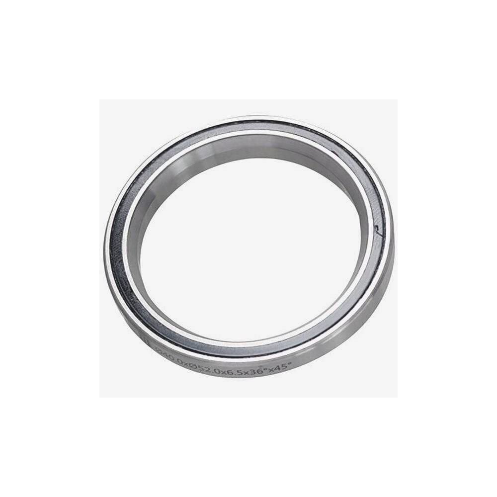 M Part bicycle headset bearing 40x52x6.5mm cartridge bearing with 36°/45° angles, used for bike steering components.