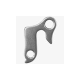 Durable M Part gear hanger for bikes, compatible with various brands, shown as a replacement bike component with metal construction.