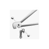 M Part gear hanger for bikes, durable replacement bike component, compatible with various bike brands, shown in the image.