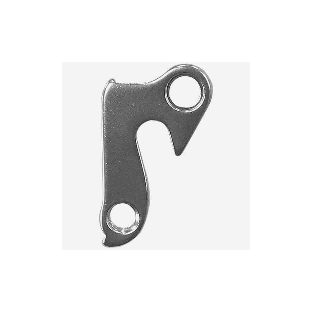 Durable M Part gear hanger replacement for bikes, showing the metal component designed for easy gear system repair.