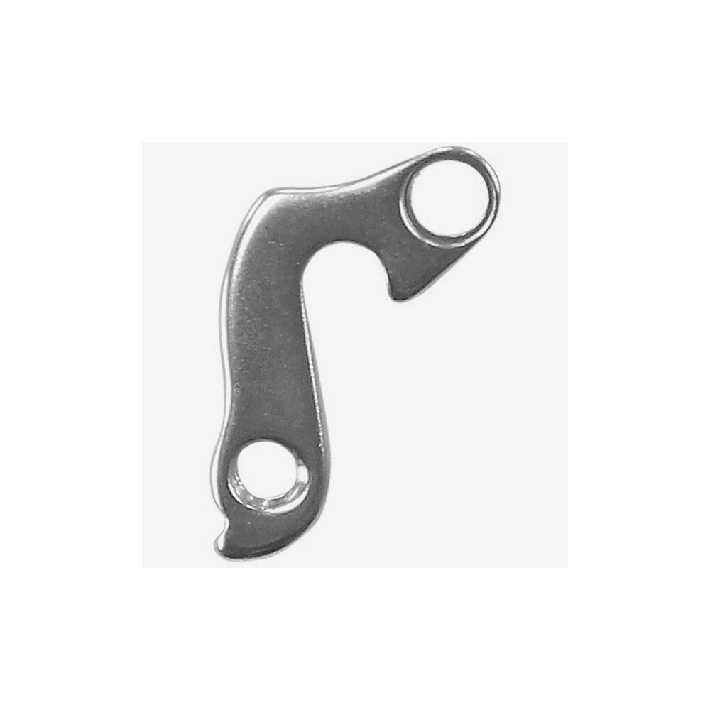 Durable M Part gear hanger for bikes, replacement component compatible with various bike brands, shown mounted on a bicycle.