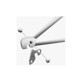 M Part gear hanger for bike frames, durable bike component suitable for various bike brands, shown attached to a bicycle frame.