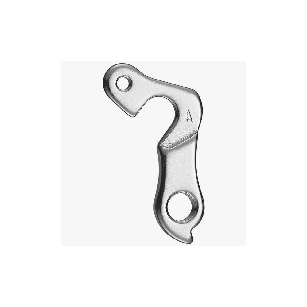 M Part gear hanger for bike frames, durable bike component compatible with various bike brands, protects and supports gear shifting.