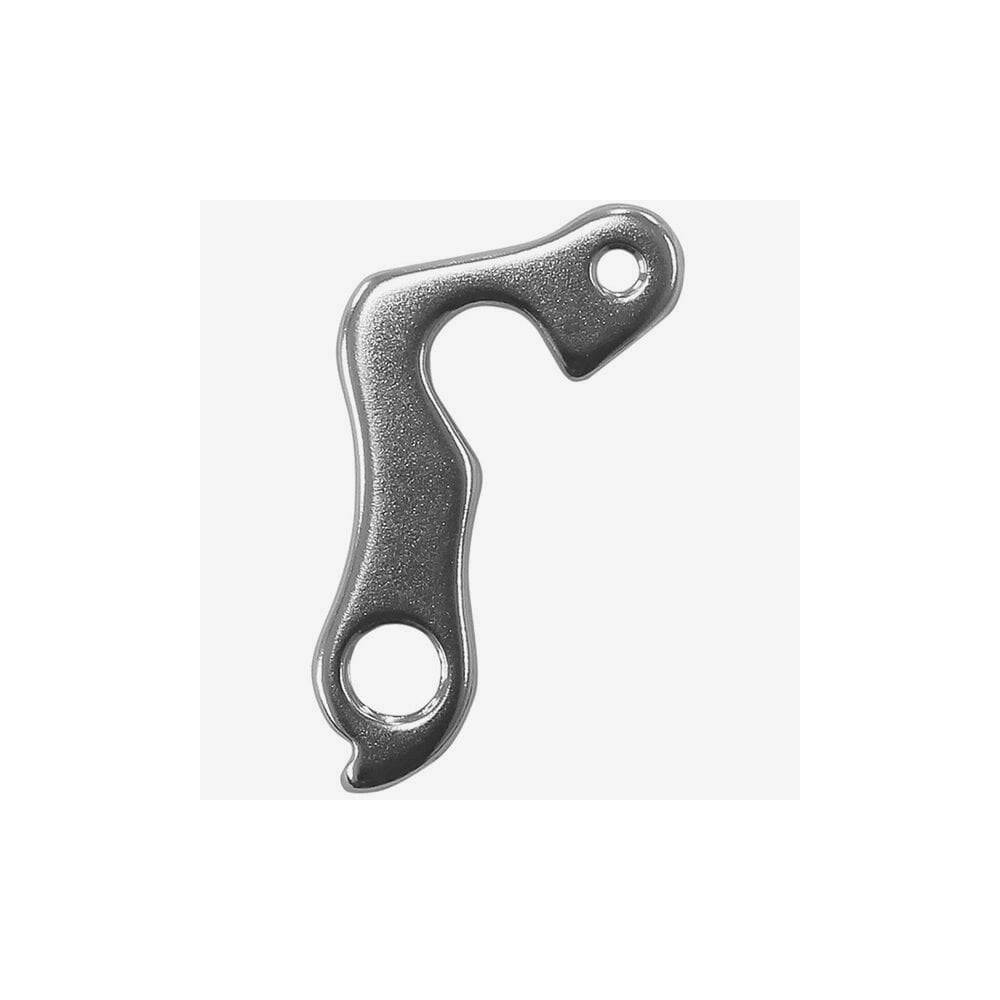 M Part gear hanger for bikes, durable bike frame protector, compatible with various bike brands, shown attached to a bicycle frame.