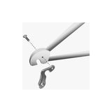 M Part gear hanger for bikes, durable bike frame protector, compatible with various bike brands, shown attached to bike frame.