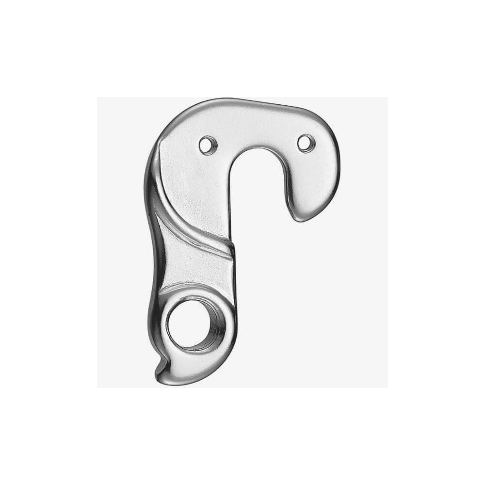M Part bike gear hanger for various bike brands, durable bike component replacement, shown on a bike part in natural lighting.