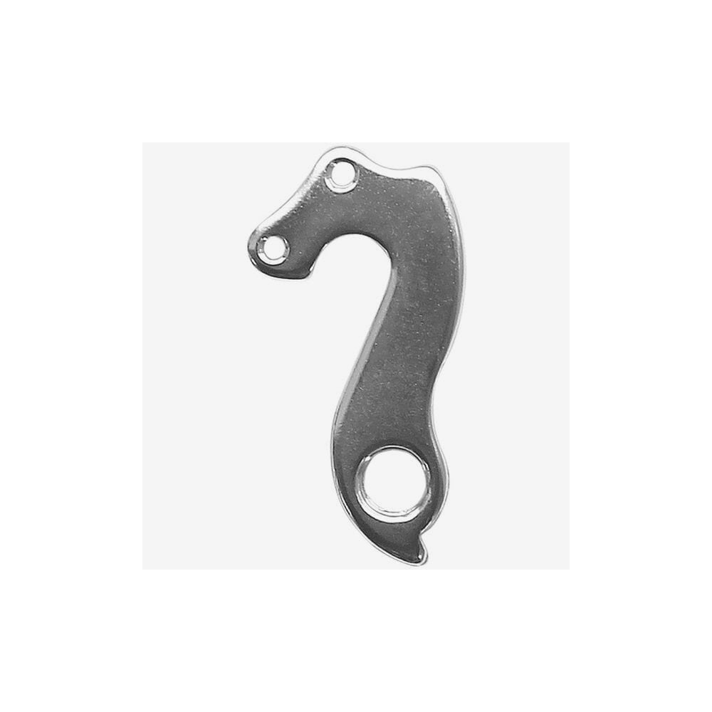 M Part gear hanger for bikes, durable replacement component compatible with various bike brands, shown attached to a bicycle frame.
