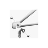 M Part bike gear hanger, durable replacement component for various bike brands, shown attached to a bicycle frame.