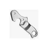 Durable aluminium M Part gear hanger for bikes, designed for various bike brands, showing the metal component on a clean background.
