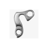 Durable M Part bike gear hanger replacement for various bike brands, shown in a close-up of the component's design and mounting area.