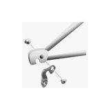 M Part bike gear hanger replacement showing durable metal construction for various bike brands, mounted on a bicycle frame.